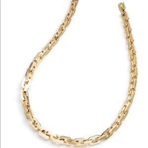 12k gold vermeil Eddie Borgo Supra Link Necklace